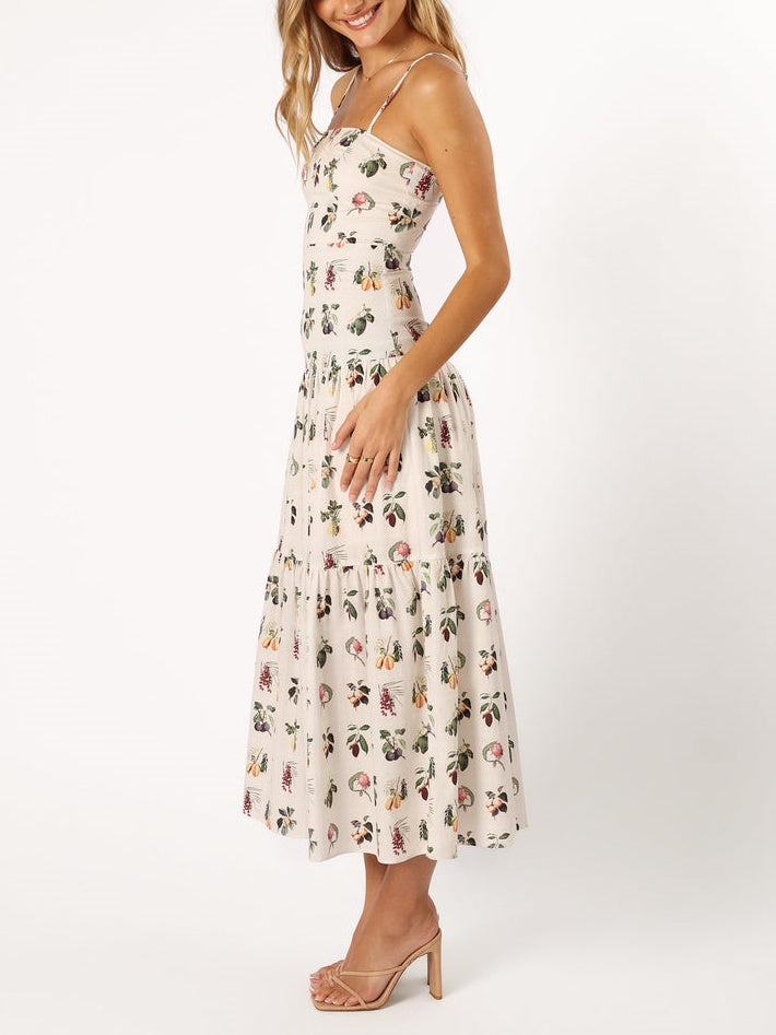 Fruit Midi Dress