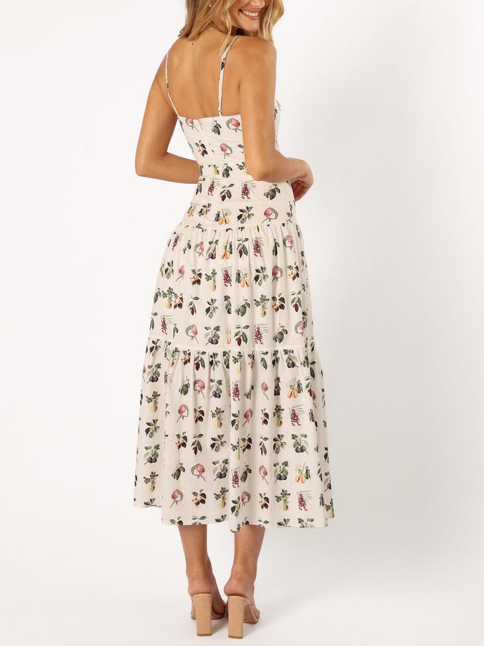 Fruit Midi Dress