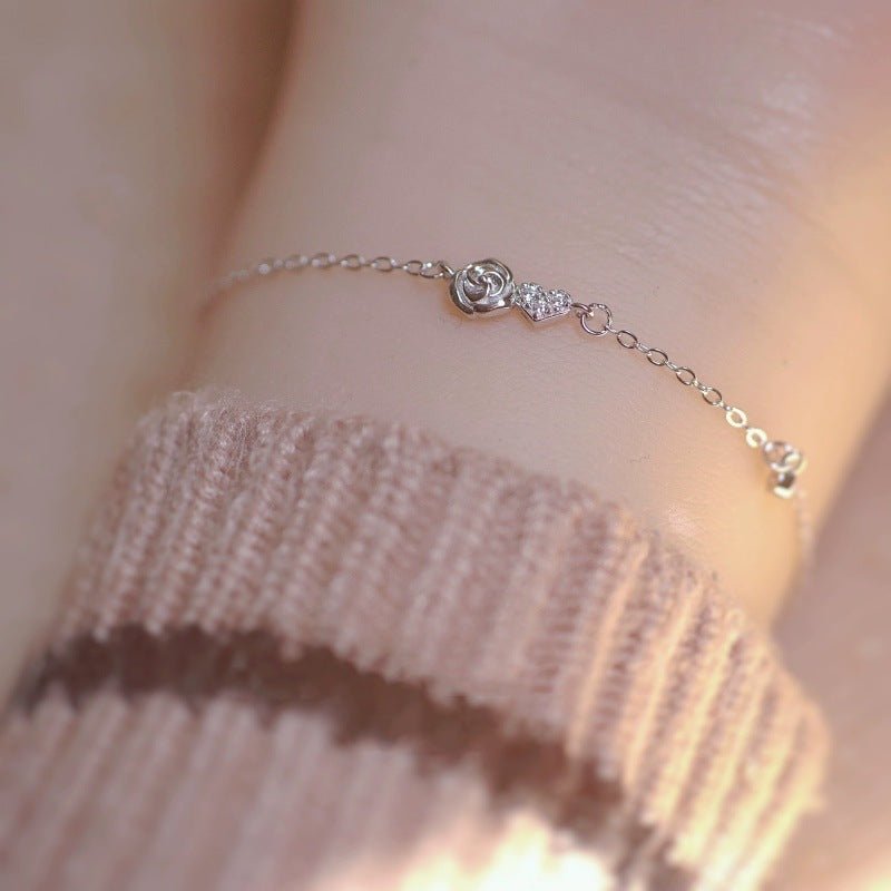 Petals of Love Bracelet in Silver