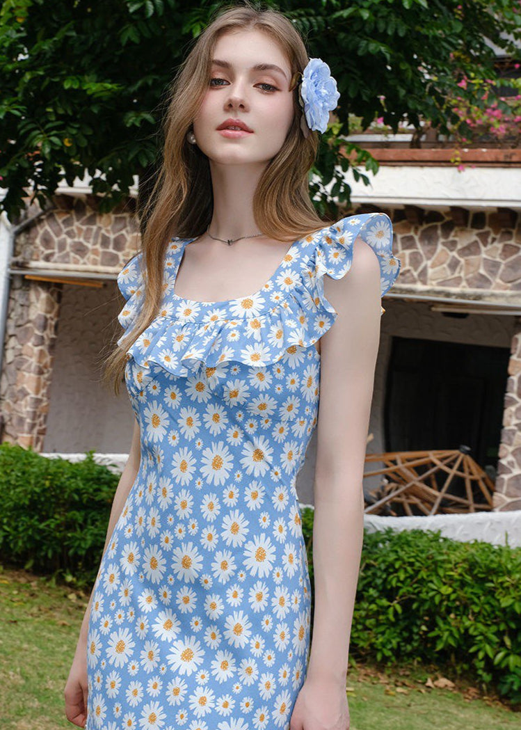 Bloomlane - Ruffled Daisy Maxi Dress
