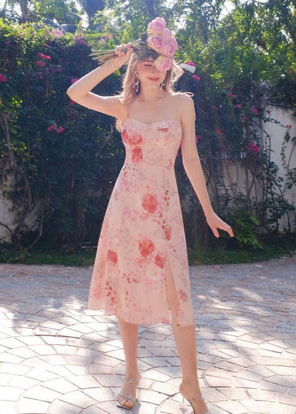 Rosalie - Slit Midi Dress