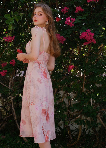 Rosalie - Slit Midi Dress