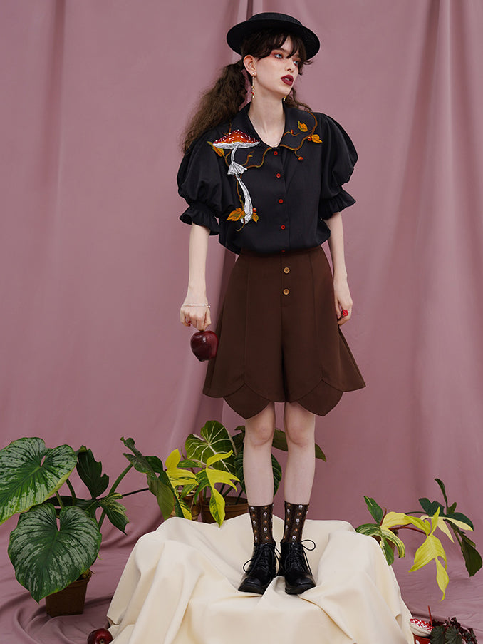 Magical Mushroom Meadow Blouse