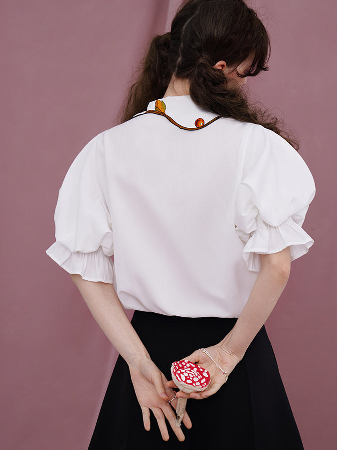 Magical Mushroom Meadow Blouse