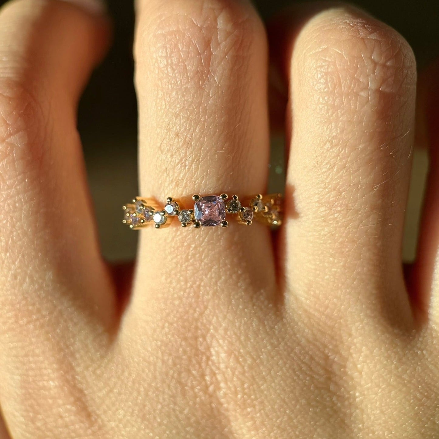 [] Pink Dawn Ring