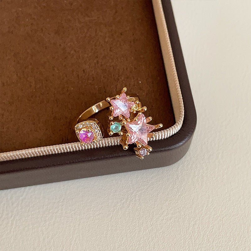Pink Starlight Ring