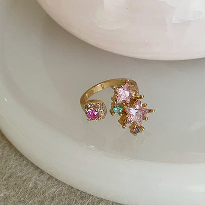 Pink Starlight Ring