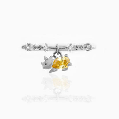 Dainty Dinosaur Ring
