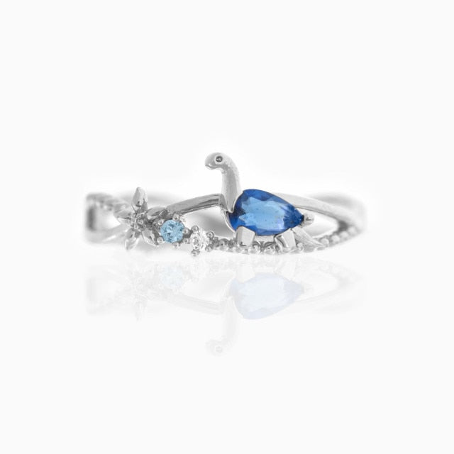 Dainty Dinosaur Ring