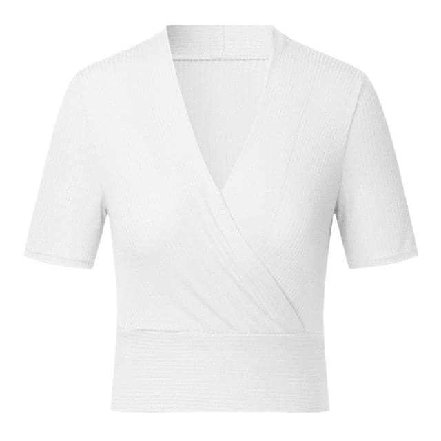 Summer Deep V Neck Blouse Tops