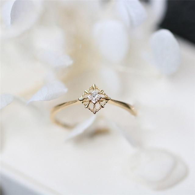 Dainty Northern Star Ring