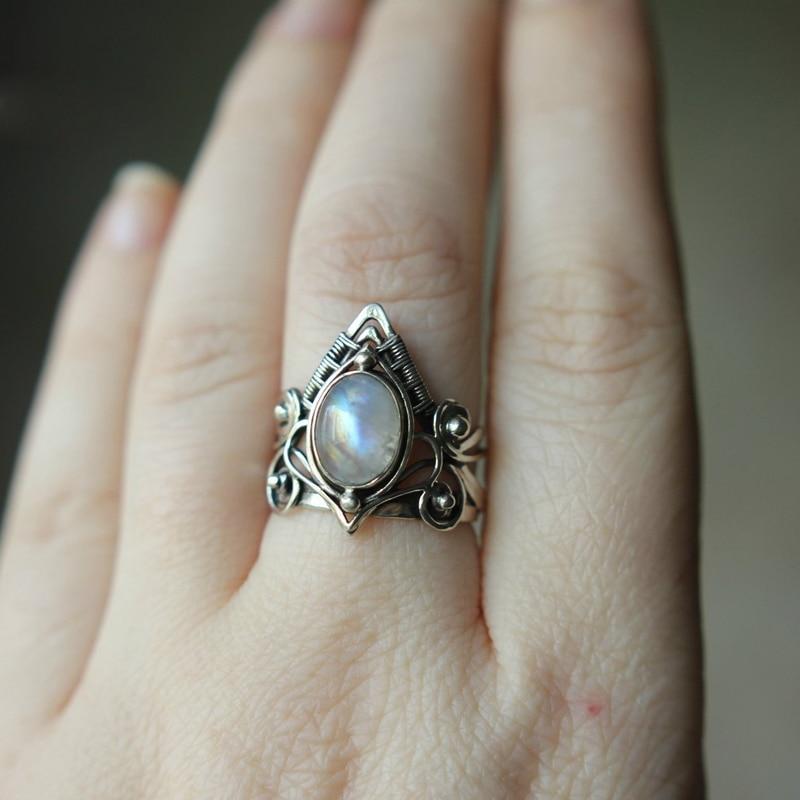 The Moonstone Enchantress Ring
