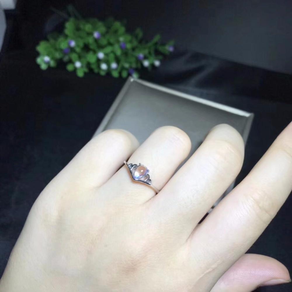 Blue Brilliance Moonstone Ring