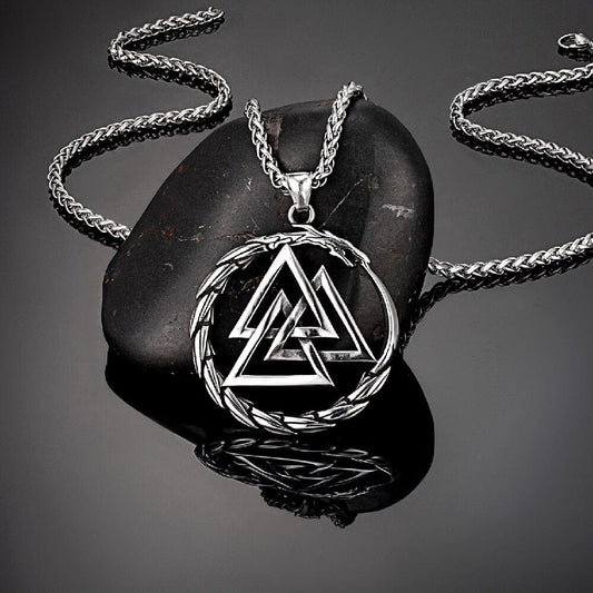 Odin’s Knot Dragon Necklace
