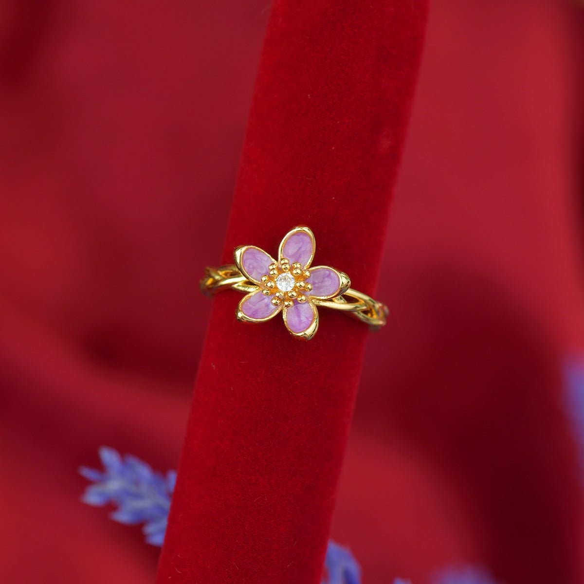 Purple Primrose Ring