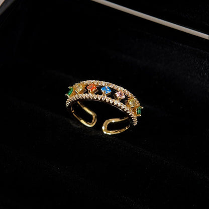 Rainbow Band Ring
