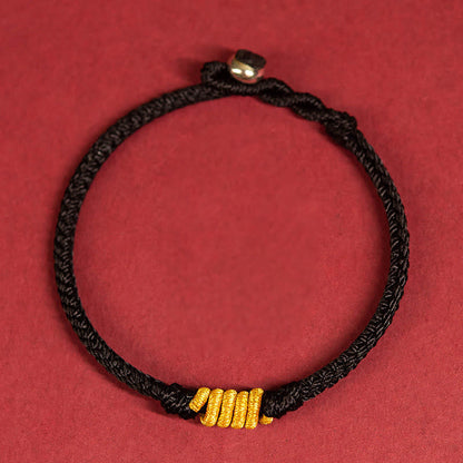 Red String Protection Bracelet With King Kong Knot for Luck