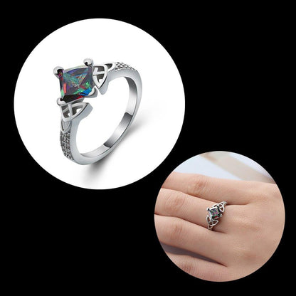 Celtic Mystic Rainbow Ring