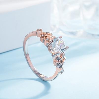 Crystal Flower Ring
