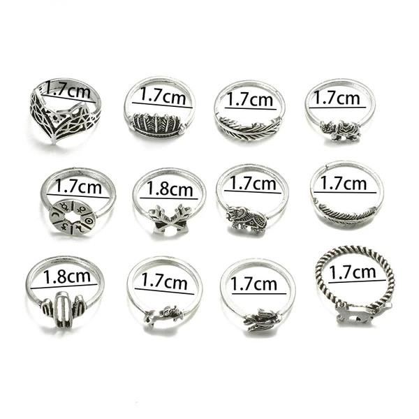 Enchanted Forest Animals Ring Set