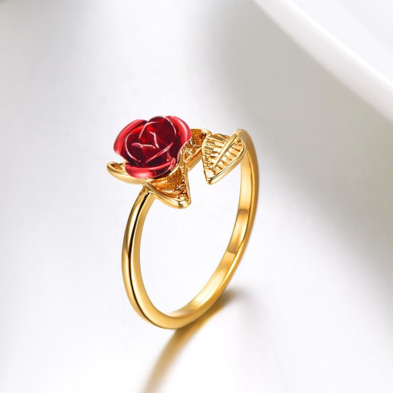 Enchanted Rose Wrap Ring