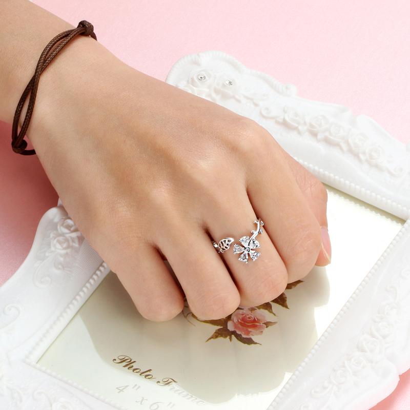 Exquisite Spring Flower Ring