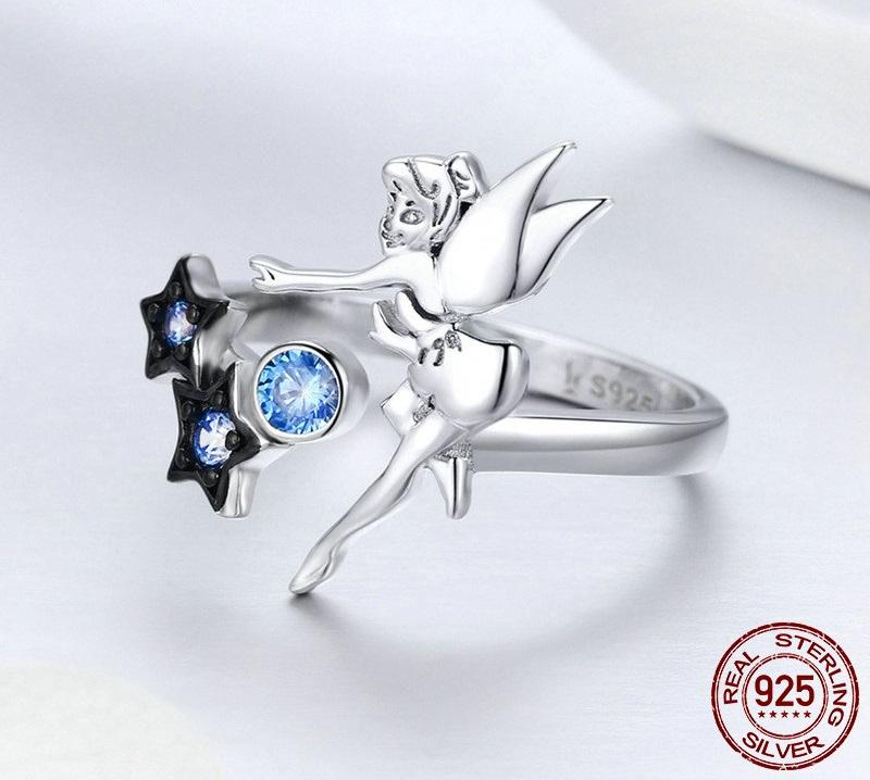 Fairy Star Sterling Silver Ring