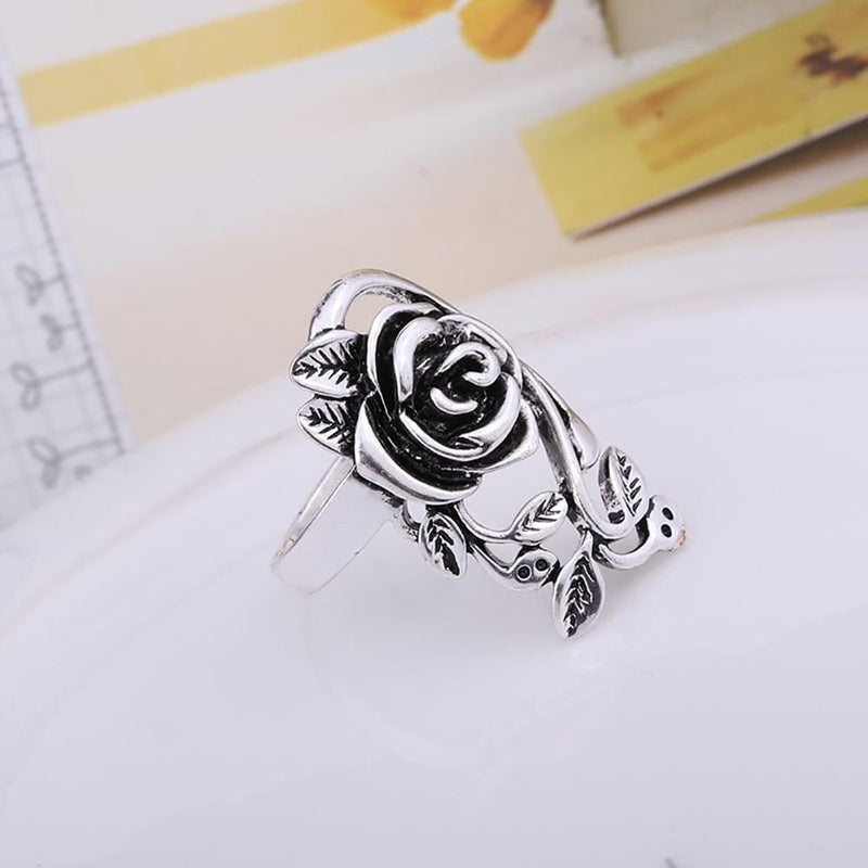 Gothic Style Rose Ring