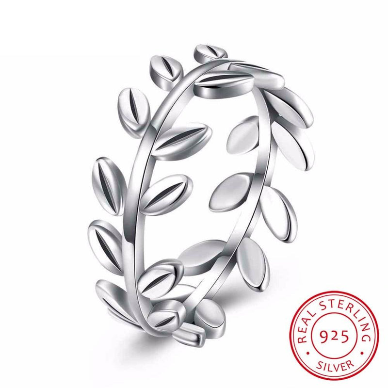 Laurel Wreath Sterling Silver Ring