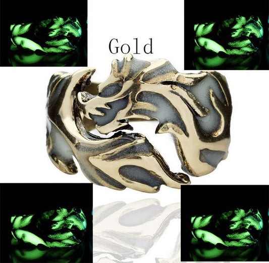Magical Glow in the Dark Dragon Ring