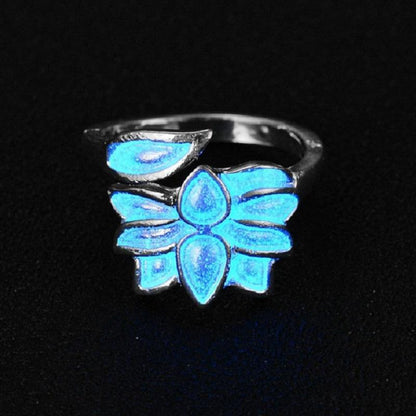 Magical Glow in the Dark Lotus Ring