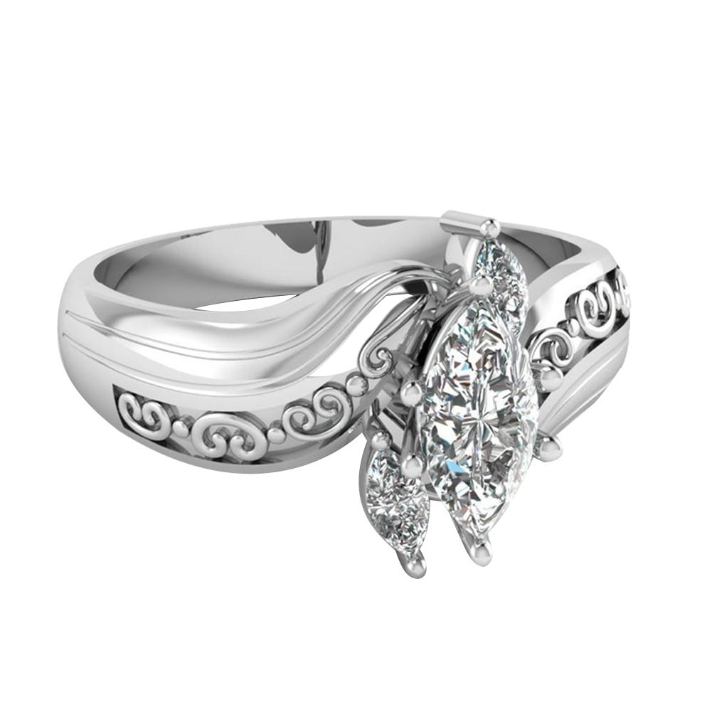 Majestic Crystal Princess Ring