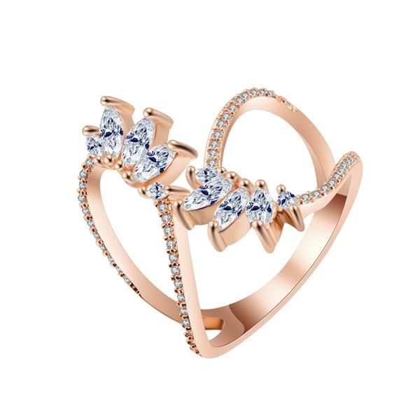 Marquise Elegance Wrap Ring