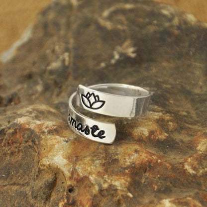 Personalized Yoga Wrap Ring