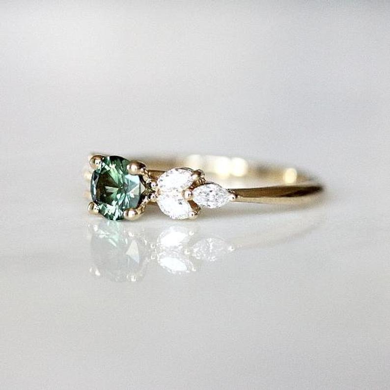 The Green Crystal Charmer Ring