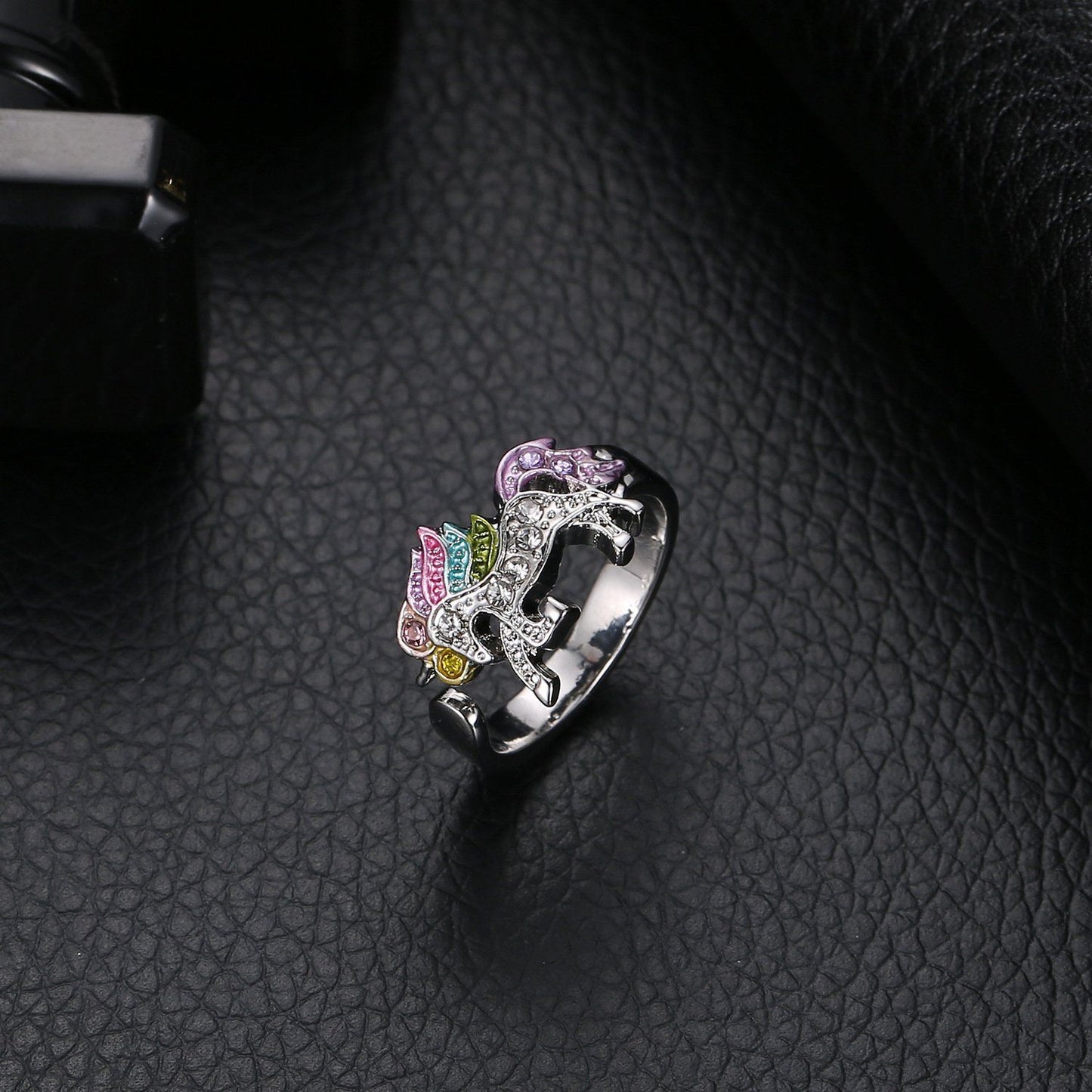 The Rainbow Unicorn Ring