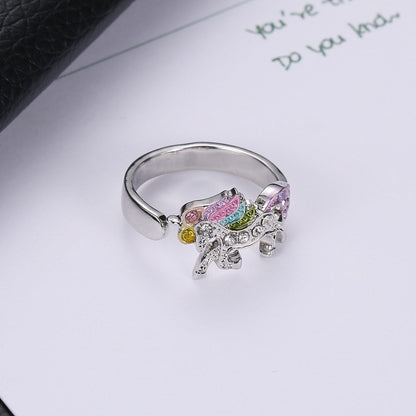 The Rainbow Unicorn Ring