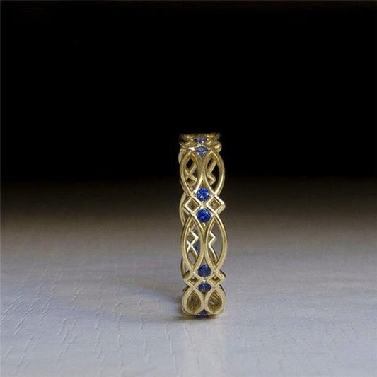 Victorian Blue Stone Ring