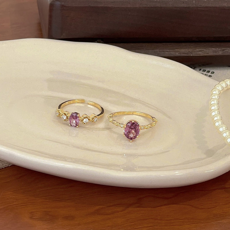 Rococo Amethyst Ring