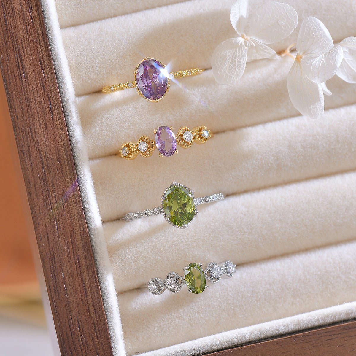 Rococo Amethyst Ring
