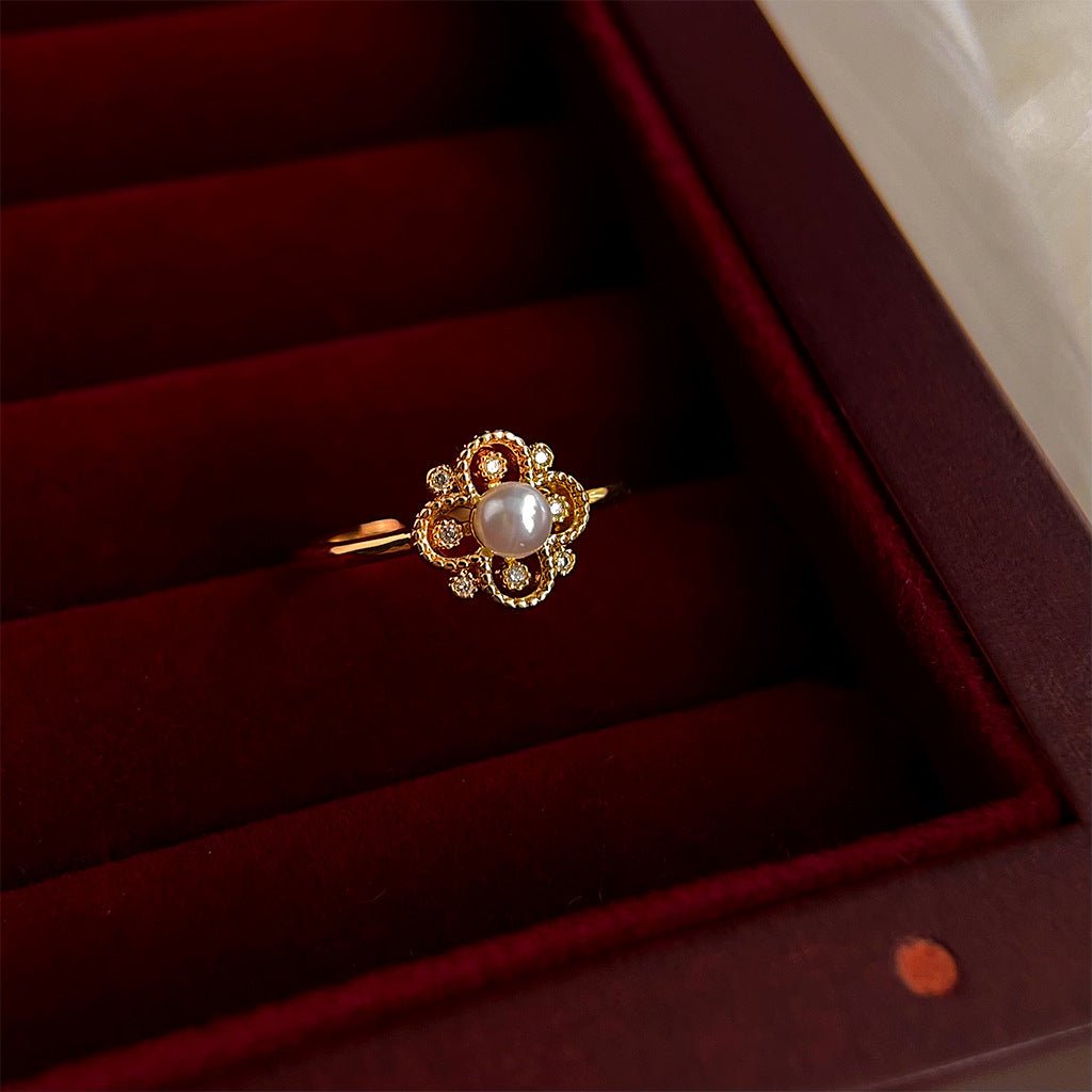 Rococo Pearl Ring
