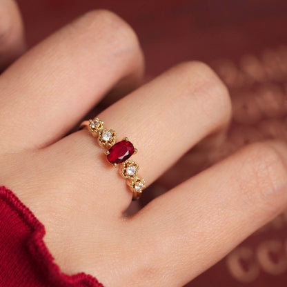Rococo Ruby Ring