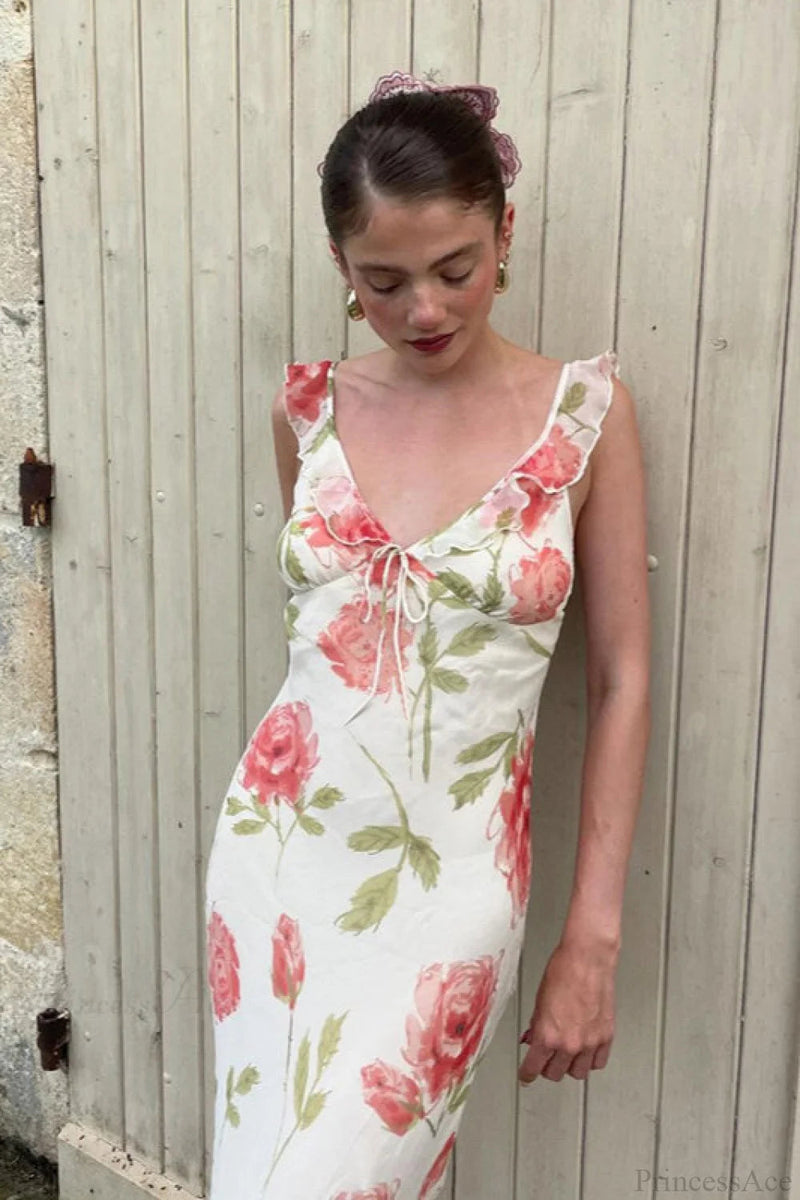 Romantic Cami Maxi Dress
