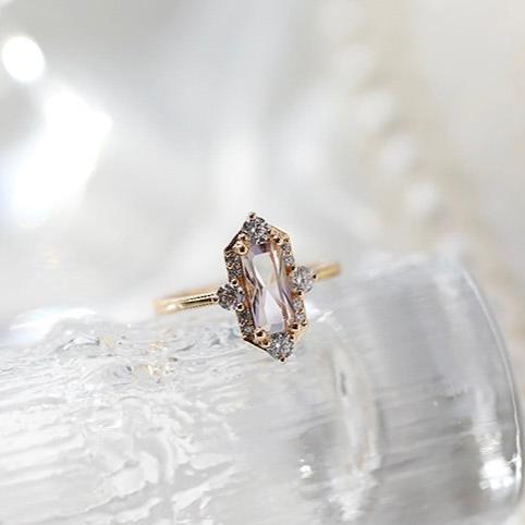[sample ] Rosalind Ametrine Ring