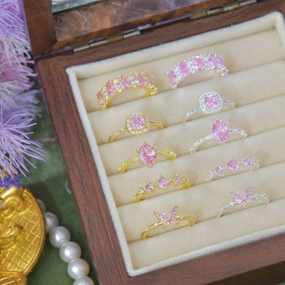 Imperial Rosaline Ring in Gold