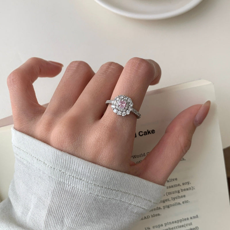 Rosaline Halo Ring