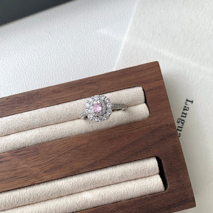Rosaline Halo Ring
