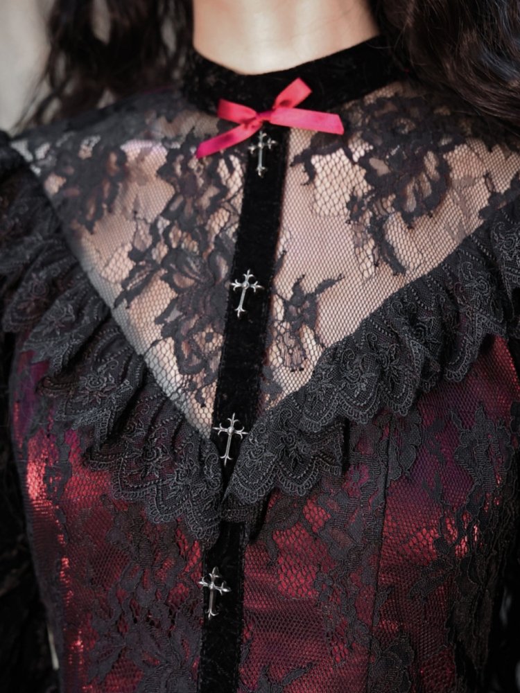 Gothic Lolita Velvet Dress