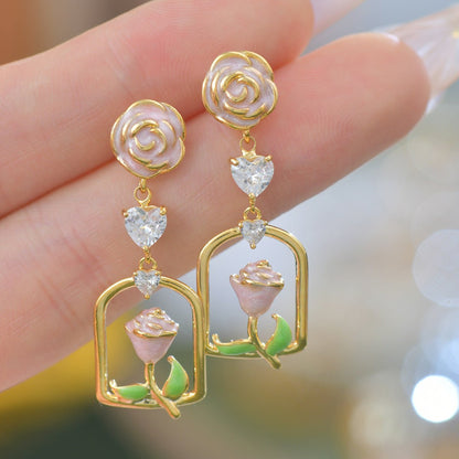 Rose Garden Earrings