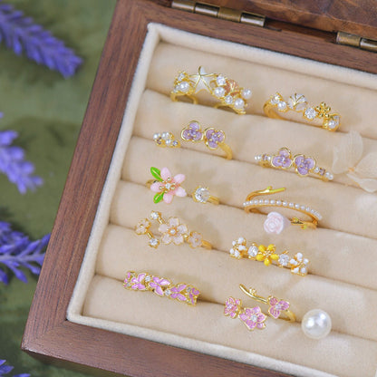 Rose Pearl Ring